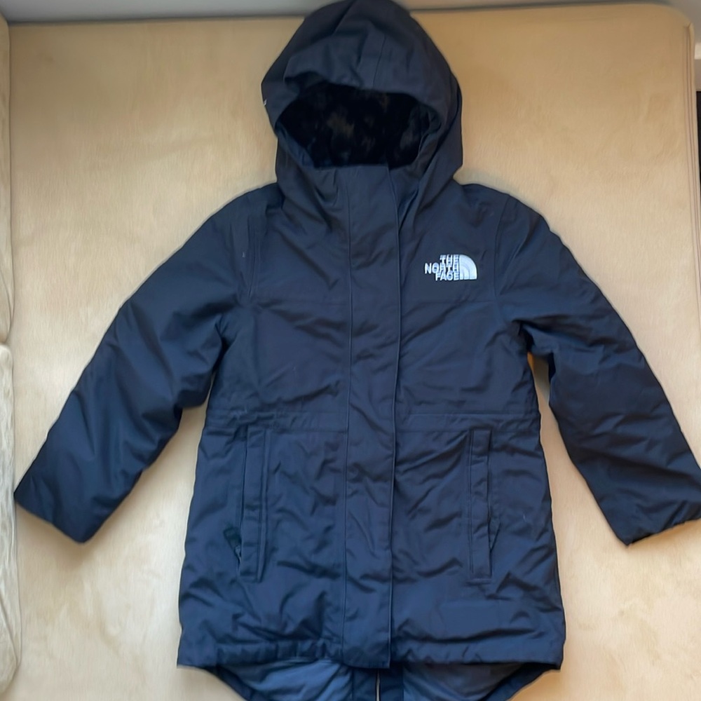 The north face kids down parka